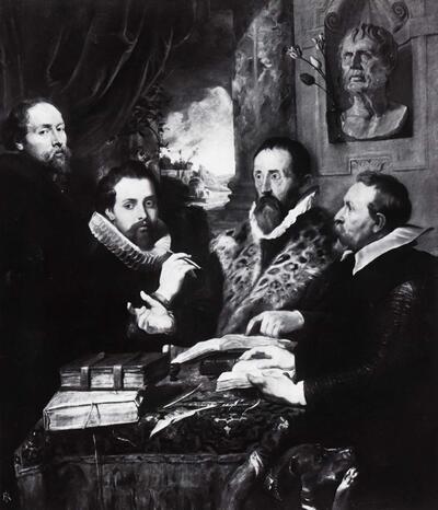 Pieter Paul Rubens (1577-1640), De vier filosofen. Rubenshuis