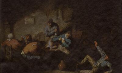 Adriaen van Ostade - Herbergtoneel