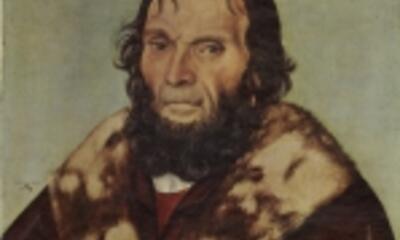 Lucas Cranach de Oude Portret van Dr. Johannes Schöner