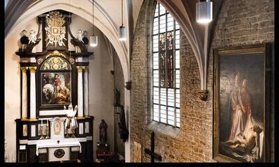 Om de stijlevolutie bij Antoon van Dyck te kunnen zien, stap je gewoon twee kerken in Vlaanderen binnen: de nog Rubensiaanse Sint-Martinus (ca. 1620) in de Sint-Martinuskerk in Zaventem en Van Dyck op zijn best in de eigen stijl met De aanbidding der herders (1631) in de Onze-Lieve-Vrouwekerk in Dendermonde