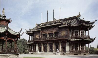 Het Chinees Paviljoen te Laken