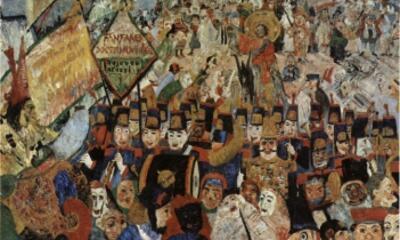 De intocht van Christus te Brussel, James Ensor