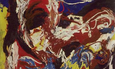 Karel Appel - De vliegende man