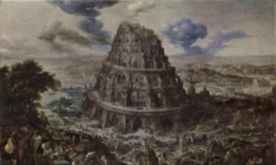 Maarten van Valckenborch  De toren van Babel