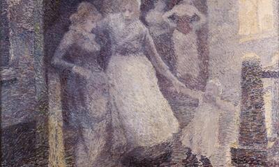 Jan Toorop - In de Nes (nachtleven)