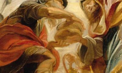 Peter Paul Rubens (1577-1640), Abraham en Melchizedek