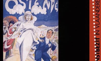 Alfred Ost ( 1884- 1945) Ostende. Je suis la reine des plages, Affiche