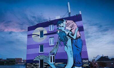 The Crystal Ship by Night - DFace