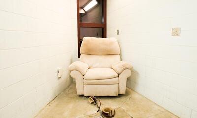 Debi Cornwall Compliment detainee media Room, Camp 5, 2014