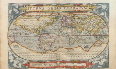 Abraham Ortelius, Thetrum Orbis Terrarum, 1584, Plantin, Antwerpen