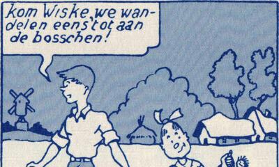 Willy Vandersteen De avonturen van Rikki en Wiske (voorpublicatie in krant 1945)