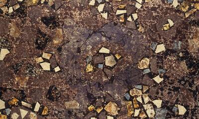 Jean Dubuffet, Topographie aux pierres, 1958.