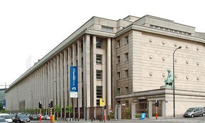 Het museum in de gebouwen van de Nationale Bank van België