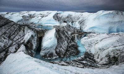 Kadir van Lohuizen, Groenland, Kangerlussuaq, Juillet 2018, de la série Arctic: New Frontier 