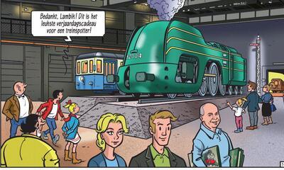 Suske en Wiske veroveren Train World met nieuw album