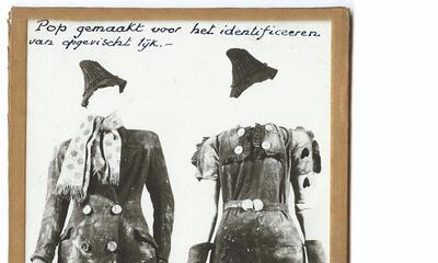 Misdaad, Eind januari 1938 ontdekt een hond het onherkenbaar lichaam van een jonge vrouw. Om haar identiteit te achterhalen, verspreiden de speurders een foto van haar kleren. het is de sjaal die de dader de das zal omdoen.