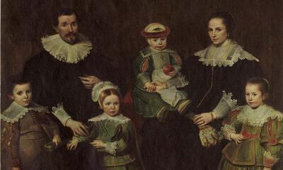 Cornelis de Vos, Familieportret, Olieverf, 