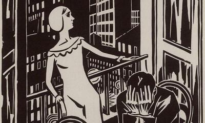 Frans Masereel, Spleen, Houtsnede,