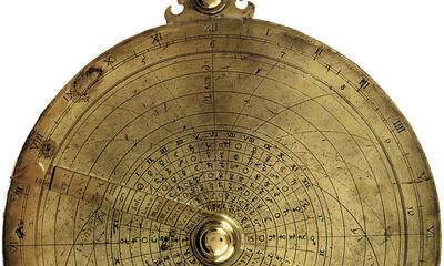 Stereoscopische astrolabe, toegeschreven aan Lambert Damery, Musée de la vie Walonne, Luik, Curtius