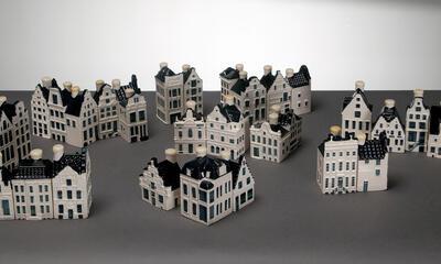 Miniatuurhuisjes van KLM, 1950-2014 Privécollectie, 