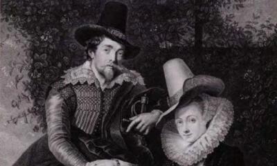Ch. Hess - Ribens en zijn eerste echtgenote