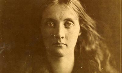 Een gefocuste dame - Julia Margaret Cameron, fotografie,