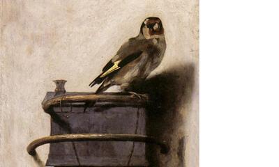 Carel Fabritius, Het puttertje, 1654, olieverf op paneel,