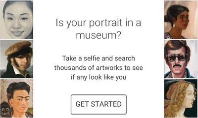 Kunstzinnige selfies