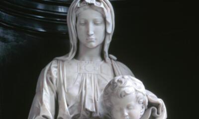 Michelangelo Buonarotti de Madonna met het Kind