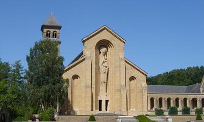 Kerk van de nieuwe abdij van Orval