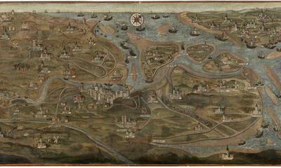 Jan de Hervy, Kaart van de Zwinstreek cartografische Topstukken