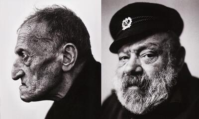 Stephan Vanfleteren, foto's van 'Visscherskoppen', Boeli en Bakelandt, Visserijmuseum,