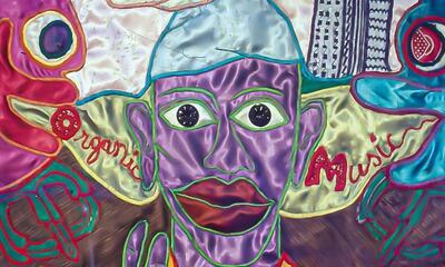 Moki Cherry, untitled (portrait of Don Cherry), 1975