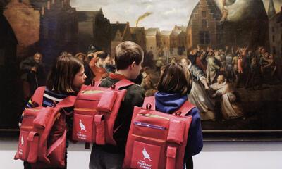 Kinderen gaan met de Mussenkussens hun eigen weg in Het Stadsmus.