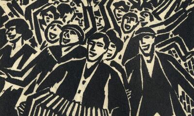 Frans Masereel, 'Mon Livre d'Heures', 1919, houtsnede 50 (detail)