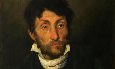 Théodore Géricault, Portret van een kleptomaan, ca.1820-24, olieverf op doek, 