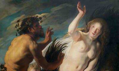 Jacques Jordaens (1593-1678), Pan en Syrinx, ca. 1620, olieverf op doek,