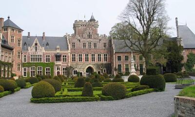 Kasteel van Gaasbeek - binnentuin