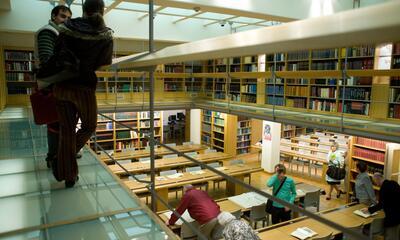 Erfgoedbibliotheek leeszaal