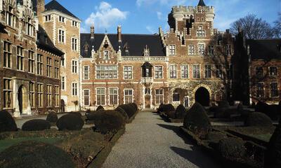 Kasteel van Gaasbeek, binnenplein