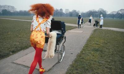 Peter Knapp Grace Coddington, voor Vogue, Londres, 1971 © Peter Knapp