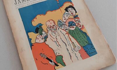 James Ensor, La Plume, 1898, cover