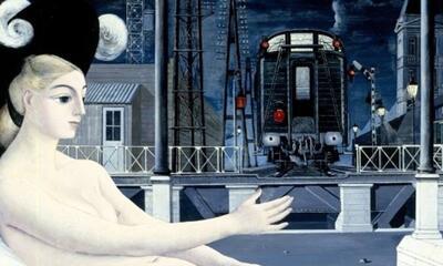 Paul Delvaux, De IJzertijd (detail), 1951