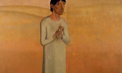 Gustave Van de Woestyne, Christus in de woestijn, 1939