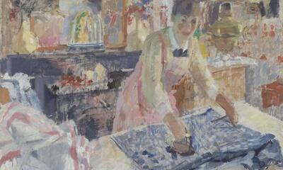Rik Wouters, De strijkster, 1912, KMSKA 