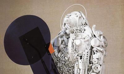Paul van Hoeydonck, Spaceman, De mythologie van het alledaagse, Assemblage in Belgie