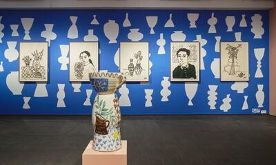 Shirley Villavicencio Pizango, Sunkissed by the Moon, 2022, Be-Part, Platform voor actuele kunst Waregem, foto: Dirk Pauwels