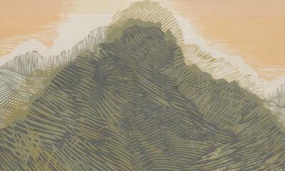 Celles & Ceux de Marchoul - Gustave Marchoul, Puy d’aurore, 1982 Xylogravure