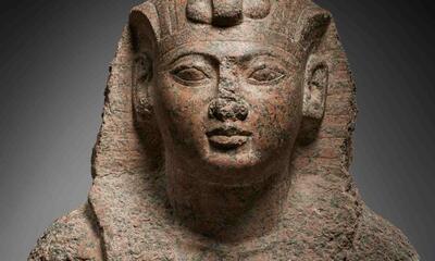 Tijdloze Blikken - Buste van Ramses II 2e helft van het 2e millennium v.Chr. FGA-ARCH-EG-0133