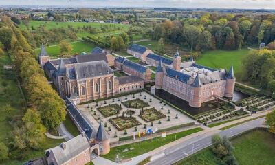 Alden Biesen luchtfoto